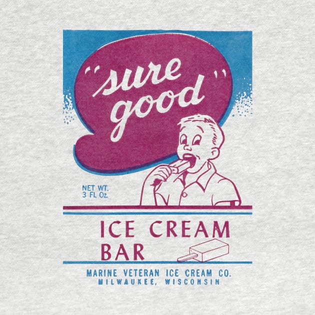 1950s Sure Good Ice Cream Bar by historicimage